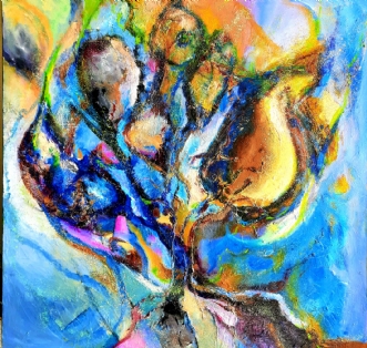 'Fødsel, udvikling... by Margarita Katchan | maleri