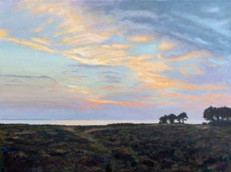 Læsø Sun set by SteenR (Rasmussen) | maleri