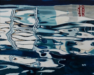 Water reflections o.. by SteenR (Rasmussen) | maleri