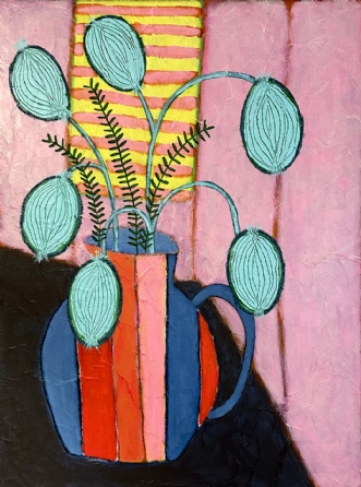Flowers for you by Lone Gadegaard Dyrby | maleri