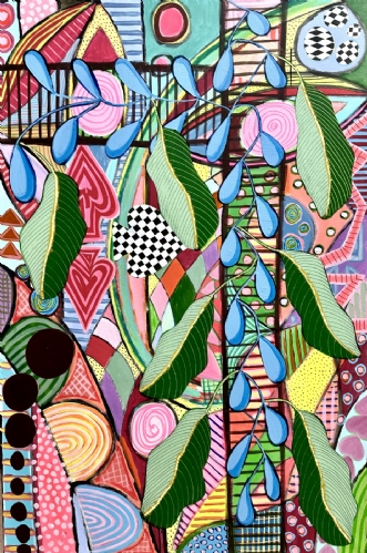 Colors of my soul by Lone Gadegaard Dyrby | maleri