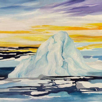 Floating away like an iceberg af Mette Hansgaard